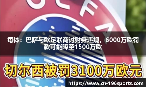 每体：巴萨与欧足联商讨财务违规，6000万欧罚款可能降至1500万欧
